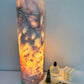 Calcite Lamp - Cherry Blossom