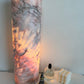 Calcite Lamp - Cherry Blossom