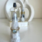 Ring Holder - White Rainbow Moonstone Crystal