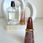 Ring Holder - Fire Quartz Crystal