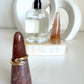 Ring Holder - Fire Quartz Crystal