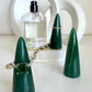 Ring Holder - Green Jade Crystal