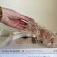 Pink Himalayan Quartz Cluster