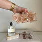 Pink Himalayan Quartz Cluster
