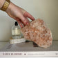 Pink Himalayan Quartz Cluster