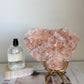 Pink Himalayan Quartz Cluster