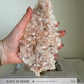 Pink Himalayan Quartz Cluster